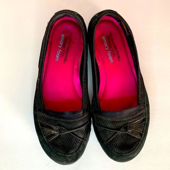 SKECHERS Women’s Black Shoes Memory Foam Size 7.5 - Picture 10 of 10